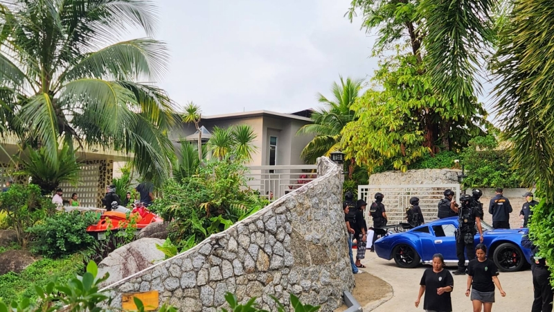Immigration arrest spurs siege at Phuket luxury villa
