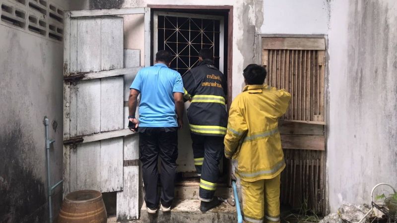 Food on stove triggers fire alarm in Chalong