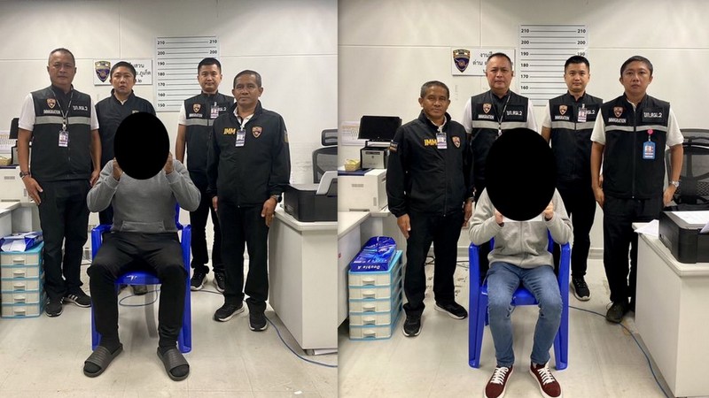 Phuket airport arrests: American caught on overstay, illegal Krabi tour guide nabbed