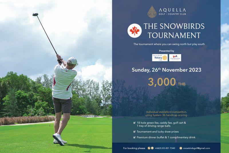 Rotary Club Patong Beach/CanCham Charity Golf Outing