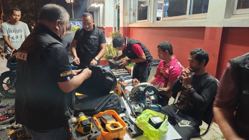 Two arrested for break-and-enter thefts