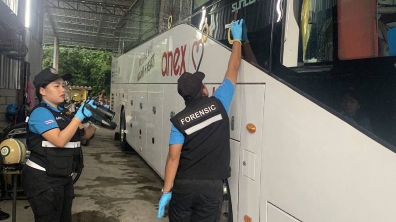Two arrested for slingshot attacks on Russian tour buses