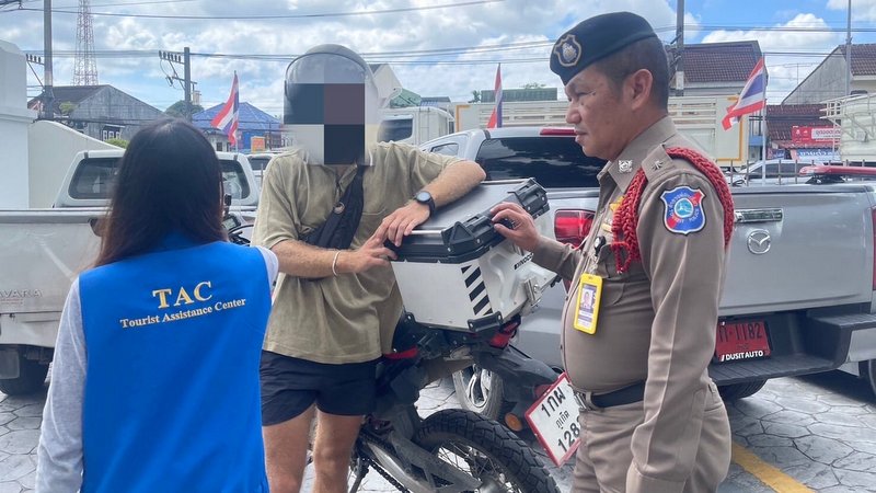 Tourist Police urge foreigners to have motorbikes registered in their name