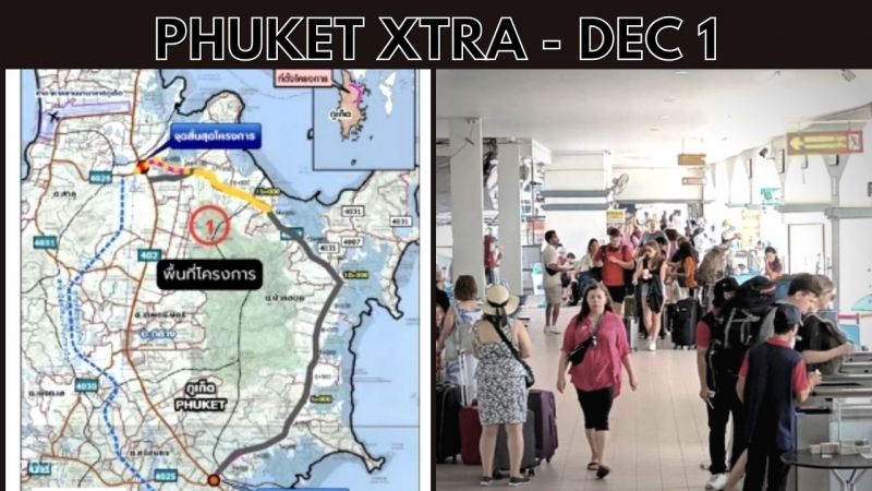 PHUKET XTRA: VIDEO: Pa Khlok road expansion meant to alleviate traffic jams; New taxi deal at Ratsada Pier || Dec 1