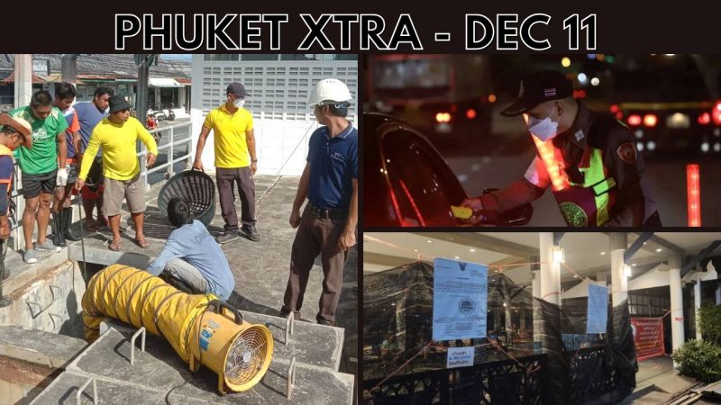 PHUKET XTRA: VIDEO: Tourists caught in middle of resort eviction, Breathalyser tests as Patong goes to 4am || Dec 11