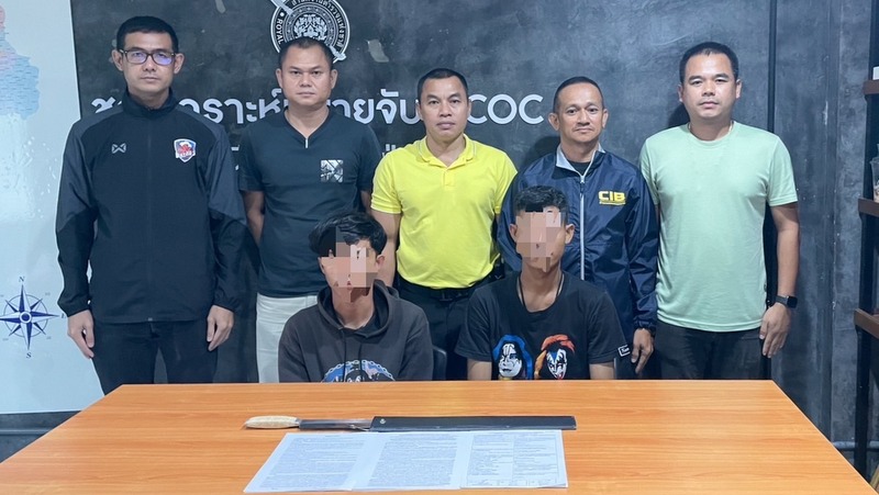 Two arrested for knife melee in Patong