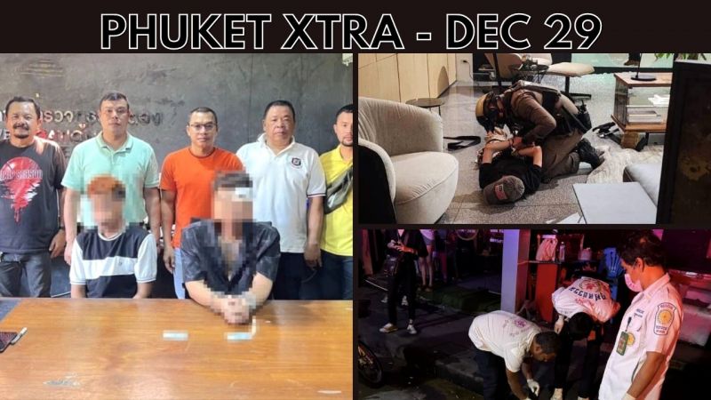 PHUKET XTRA: VIDEO: Phuket to ring in 2024 across island, Second suspect charged over fatal Patong stabbing || Dec 29