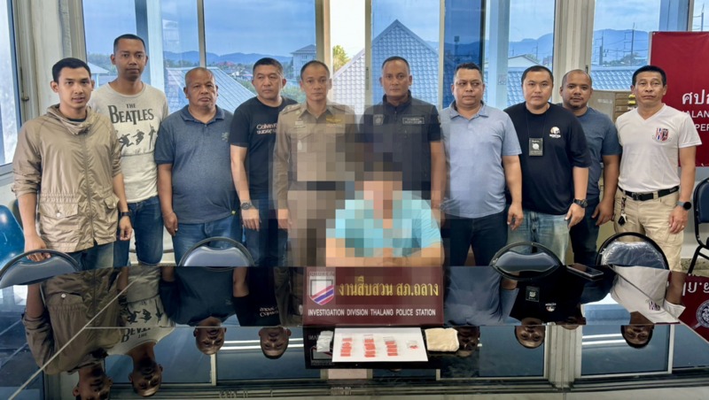 Two arrested for meth pills in Srisoonthorn