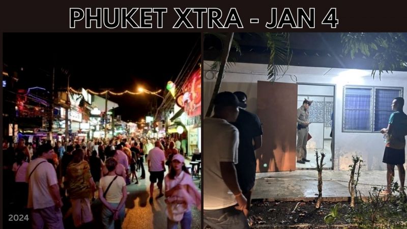 PHUKET XTRA: VIDEO: Nightclub, liquor excise taxes reduced for 2024, Attempted murder charges in shooting || Jan 4