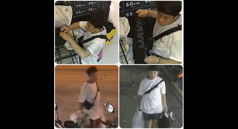 Woman bagged for stealing washed laundry in Patong