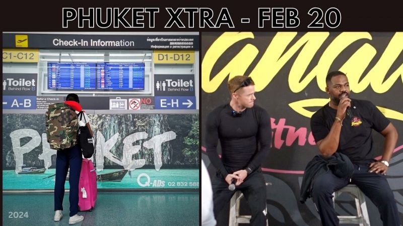 PHUKET XTRA: VIDEO: Heat stroke warning, Push for cheaper airfare,s, UFC Champ Jon Jones in Phuket! || Thailand News