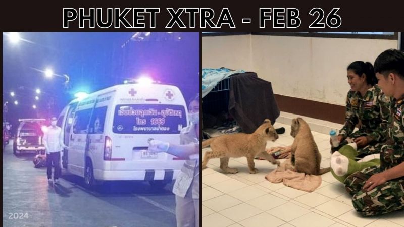 PHUKET XTRA: VIDEO: Crash claims life of Patong DJ, Ex-Phuket cop charged over drunken rampage || Feb 26