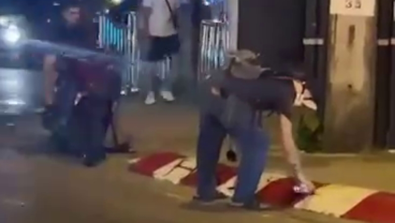 Patong residents angered by spraypaint vandals