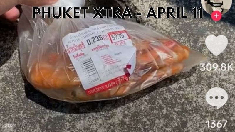 PHUKET XTRA: VIDEO: Student’s "motorbike cooked shrimp" a hit on TikTok || April 11