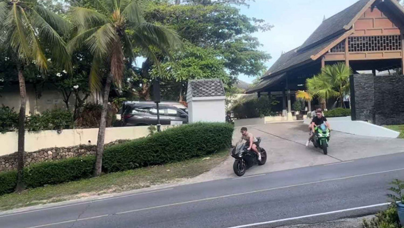 Two foreigners arrested for riding noisy big bikes, profanity on Samui