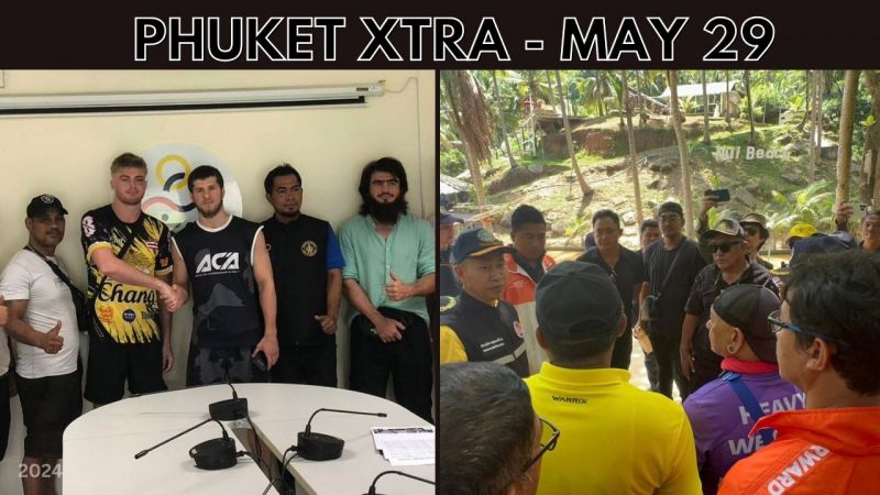 PHUKET XTRA: VIDEO: Peace after mass Muay Thai brawl at Patong’s Bangla Stadium, Nui Beach mediation? || May 29