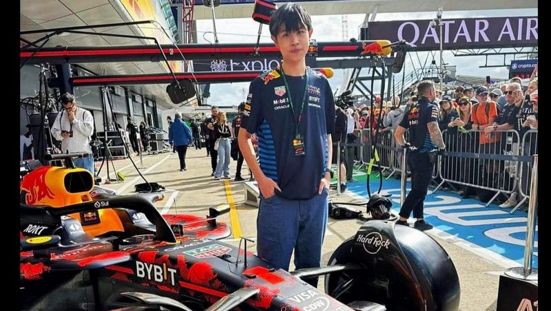 New Red Bull F1 livery designed by Thai teen
