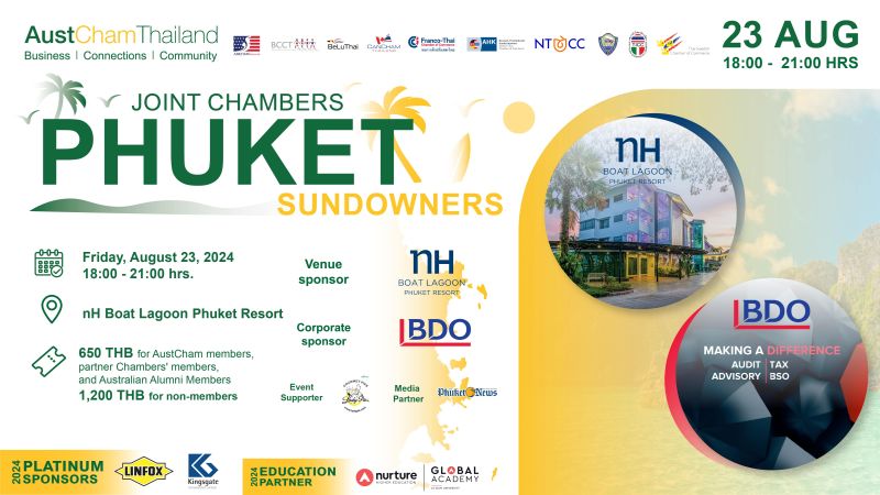 AustCham Joint Chambers Phuket Sundowners