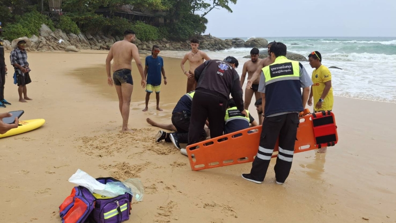Indian man pulled unconscious from water at Karon