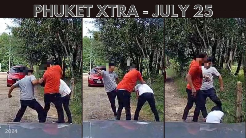 PHUKET XTRA: VIDEO: Taxi drivers arrested after leaving app driver with fractured skull, Phuket Health Expo || July 25