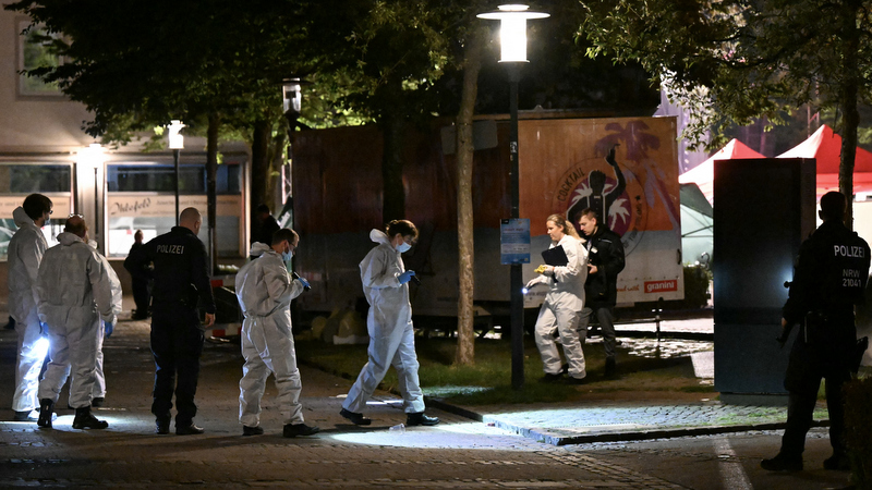 Three dead, several wounded in knife attack at German festival
