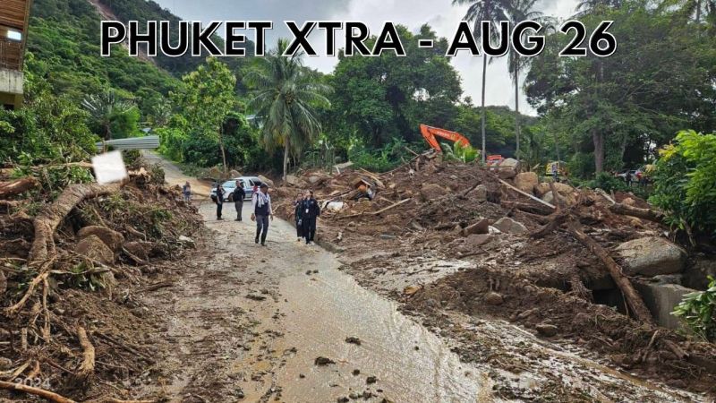 PHUKET XTRA: VIDEO: Phuket reels after 13 die in landslide, Patong leaders support legal sex work || Aug 26