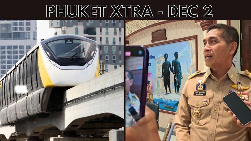 PHUKET XTRA: VIDEO: Governor touts monorail for Phuket, 3D-printed coral restoration, Island’s food waste || Dec 2