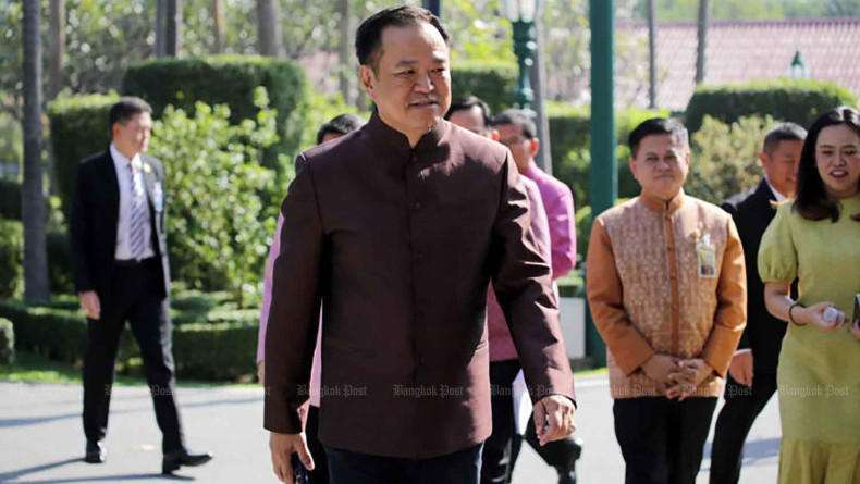 Anutin says no to coup bill