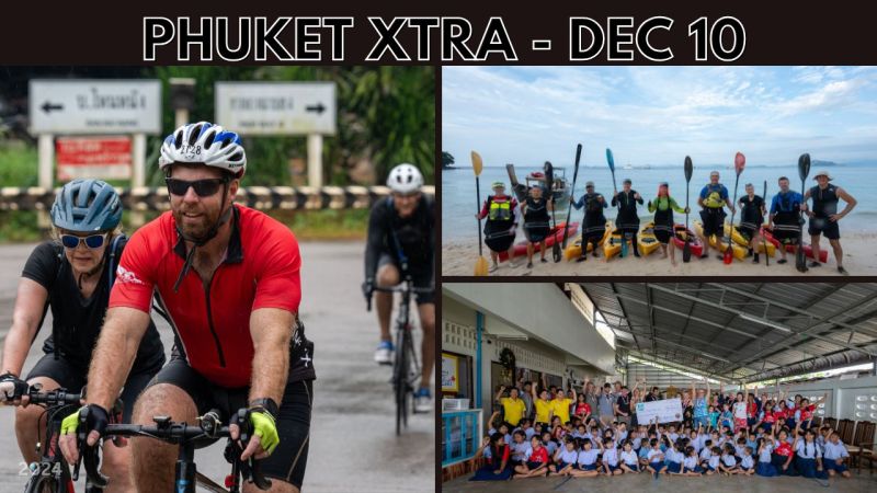 PHUKET XTRA: VIDEO: Adventure fundraising for Phuket school, Anti-military coup bill || Dec 10