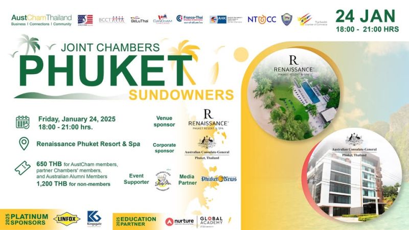 AustCham Joint Chambers Phuket Sundowners