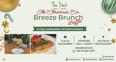 Celebrate the festive season at The Deck