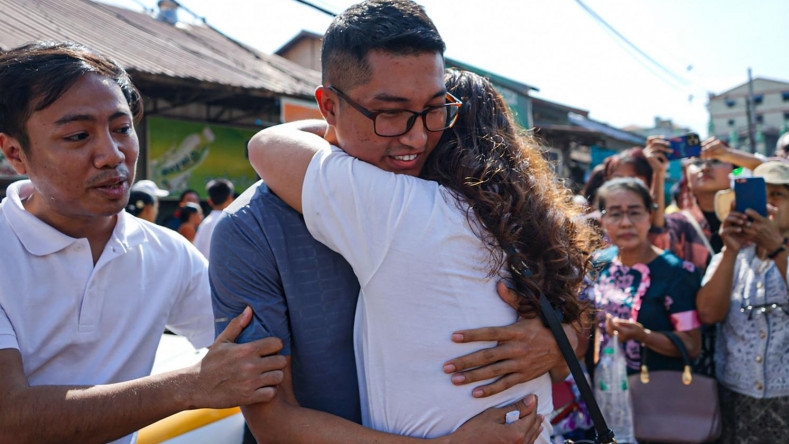 Myanmar releases prisoners