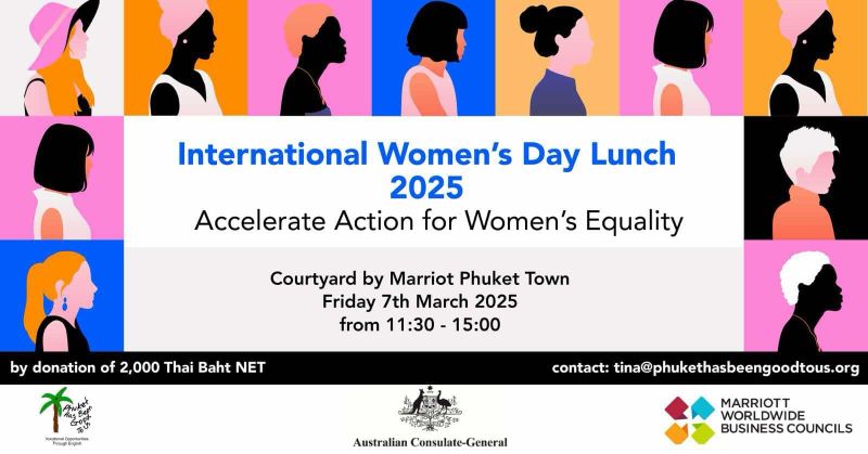 International Women’s Day.Lunch