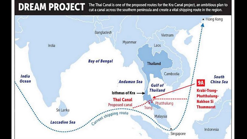 Gulf of Thailand canal project push gains new momentum