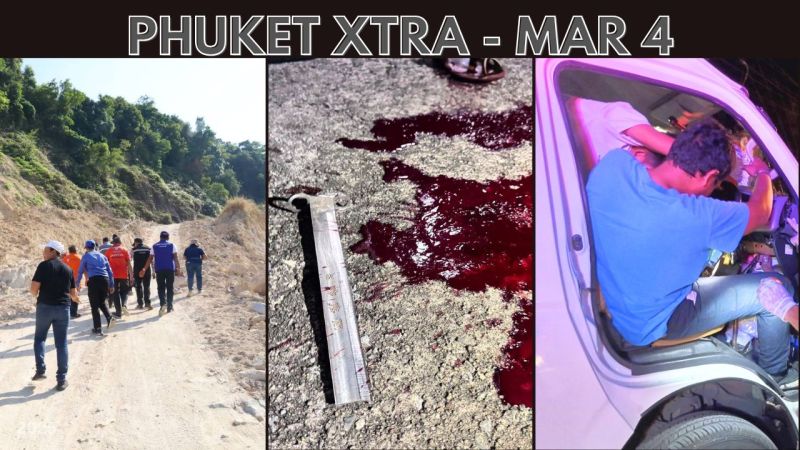 PHUKET XTRA: VIDEO: Chalong-Patong Rd to see new life, From road rage to stabbing, Patong teacher cleared || March 4