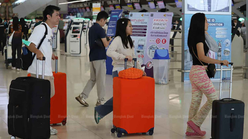 Fewer Thais may head abroad in April