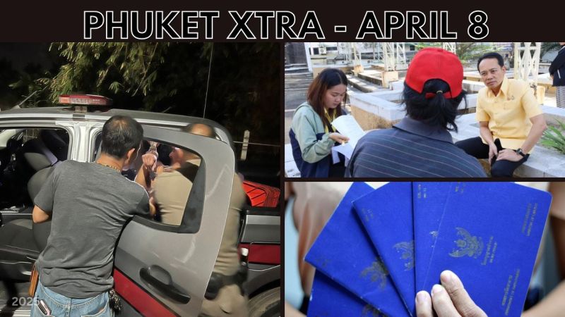 PHUKET XTRA: VIDEO: Russians have most work permits in Phuket, Phuket tourist arrested over theft spree || April 8