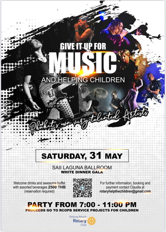 Give it up for music and helping children