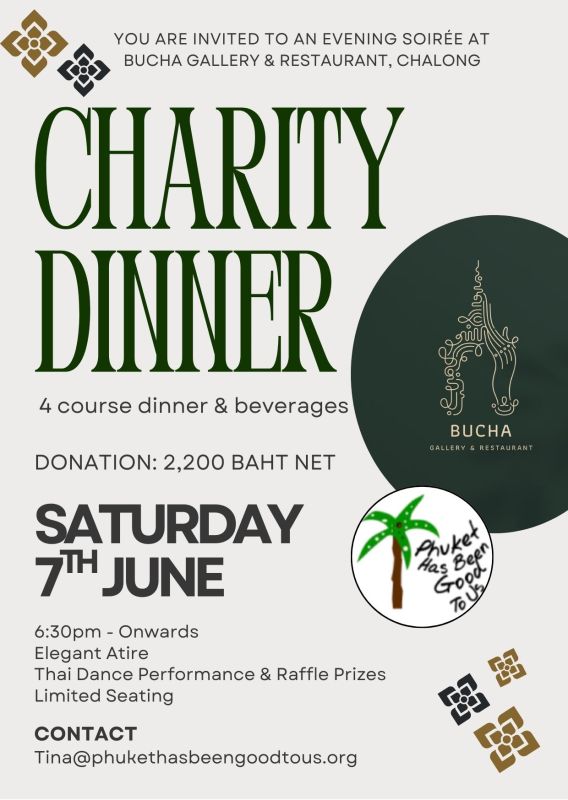Charity Dinner at Bucha Gallery & Restaurant
