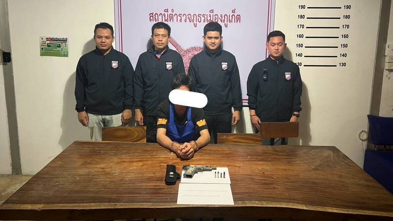 Satun man arrested with homemade gun