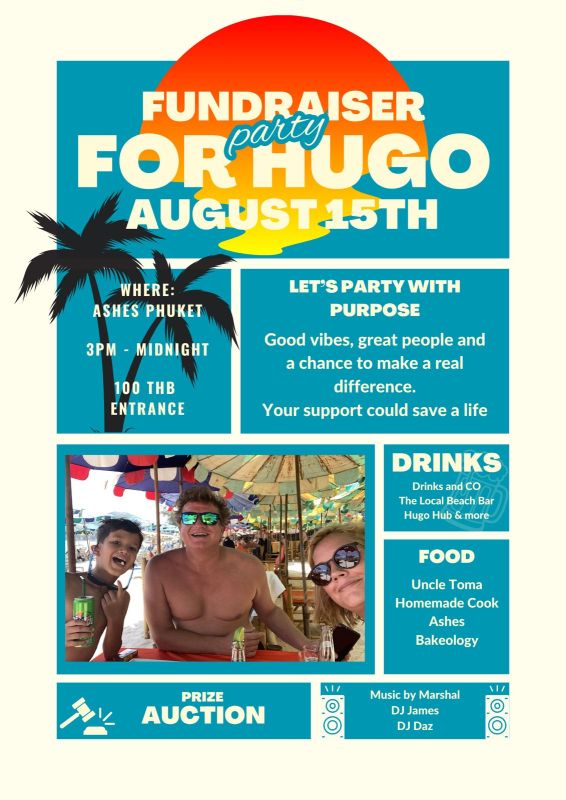 Fundraising Event For Hugo Hattingh