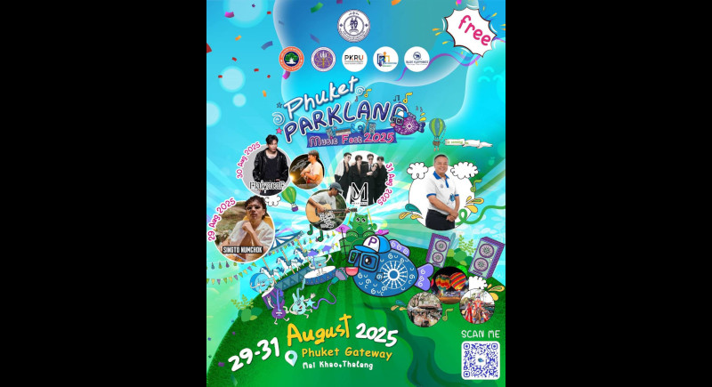 Phuket set to host three-day music and arts festival