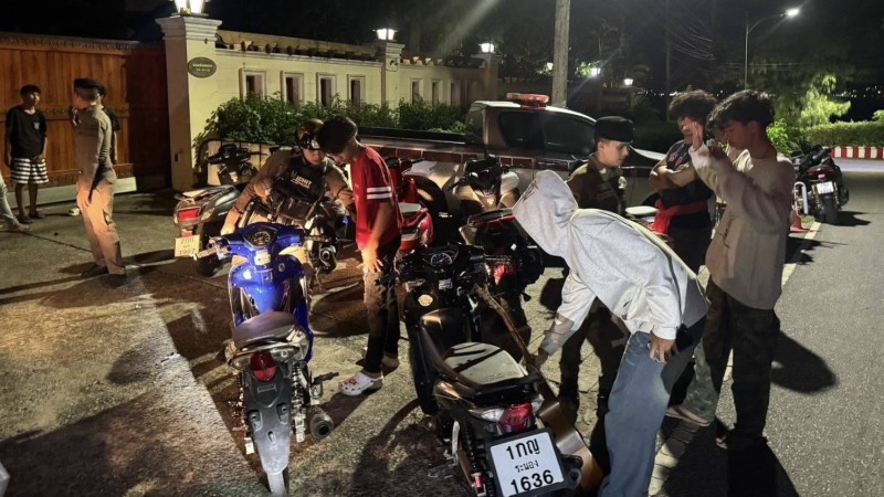 Police seize 11 modified motorbikes in late-night crackdown