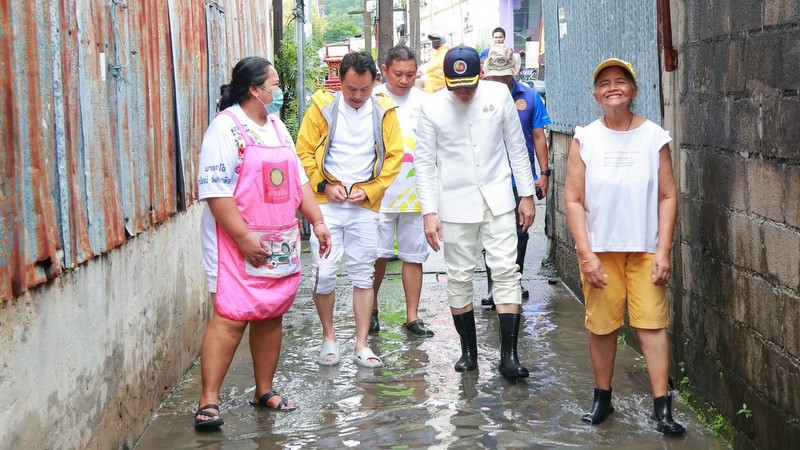 Phuket mops up