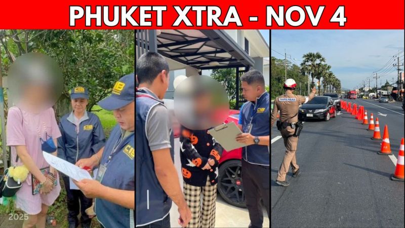 PHUKET XTRA: VIDEO: Phuket U-Turn Praise, 11 Arrested For Steering Schoolgirls To Prostitution || Nov 4