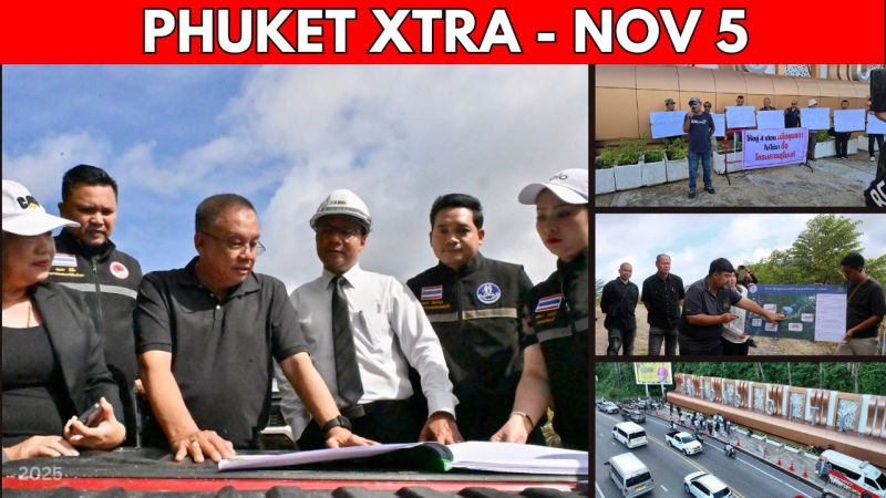 PHUKET XTRA: VIDEO: Phuket Unites For Traffic Projects, Phuket Tourist’s Body Recovered || Nov 5