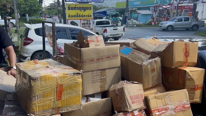 Phuket police bust fraud COD package scam