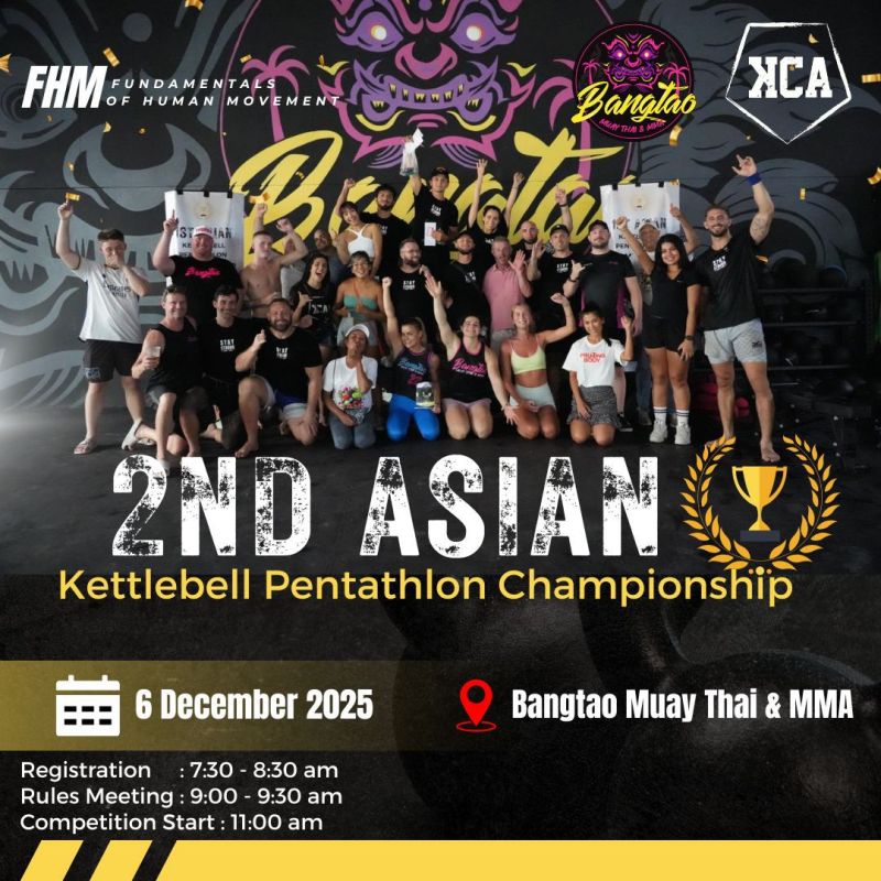 2nd Asian Kettlebell Pentathlon Championship