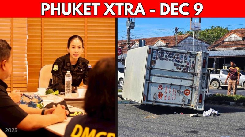 PHUKET XTRA: VIDEO: Phuket Marine Life Research Centre, Miss Universe ‘Dumbhead’ Suit, Truck Disaster || Thailand News