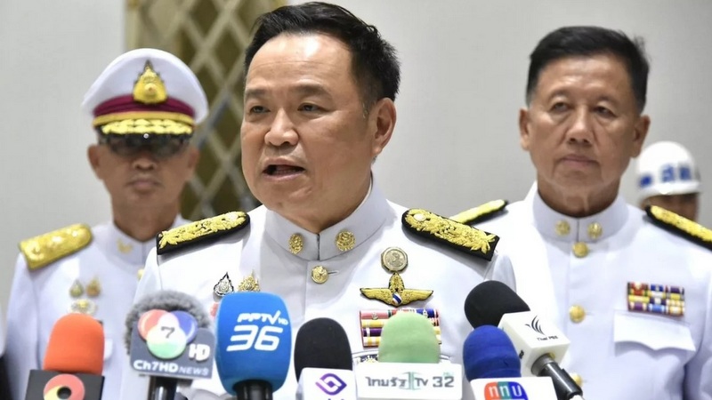 Anutin repeats ‘no ceasefire’ position